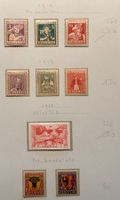 BRIEFMARKEN HELVETIA 1916/1917/1918