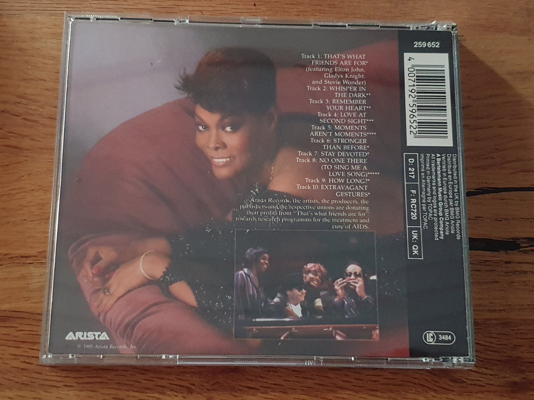 CDs: Dionne Warwick - Friends - CD – Gebraucht aus Auenstein von Trilos 1