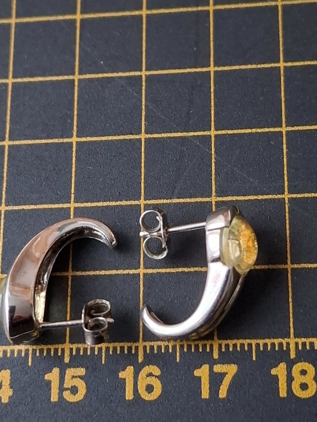 Orecchini pendenti & Orecchini a lobo: Ohrschmuck mit Quarzstein S 925 – Usato da Zwieselberg venduto da Halifaxmendusli 7