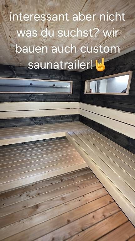 Sauna & Zubehör: sauna auf rädern – Gebraucht aus Stettlen von Holzstatt-AG 2
