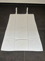 Alte Trägerbluse, Unterhemd, Weiss mit Spitze, Monogramm JR