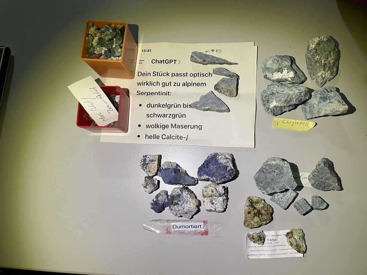 Mineralien & Heilsteine: Rohsteine zum Schleifen – Gebraucht aus Mollis von Romana1978