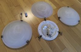 Deckenleuchten inkl. Leuchtmittel mattweiss 30cm