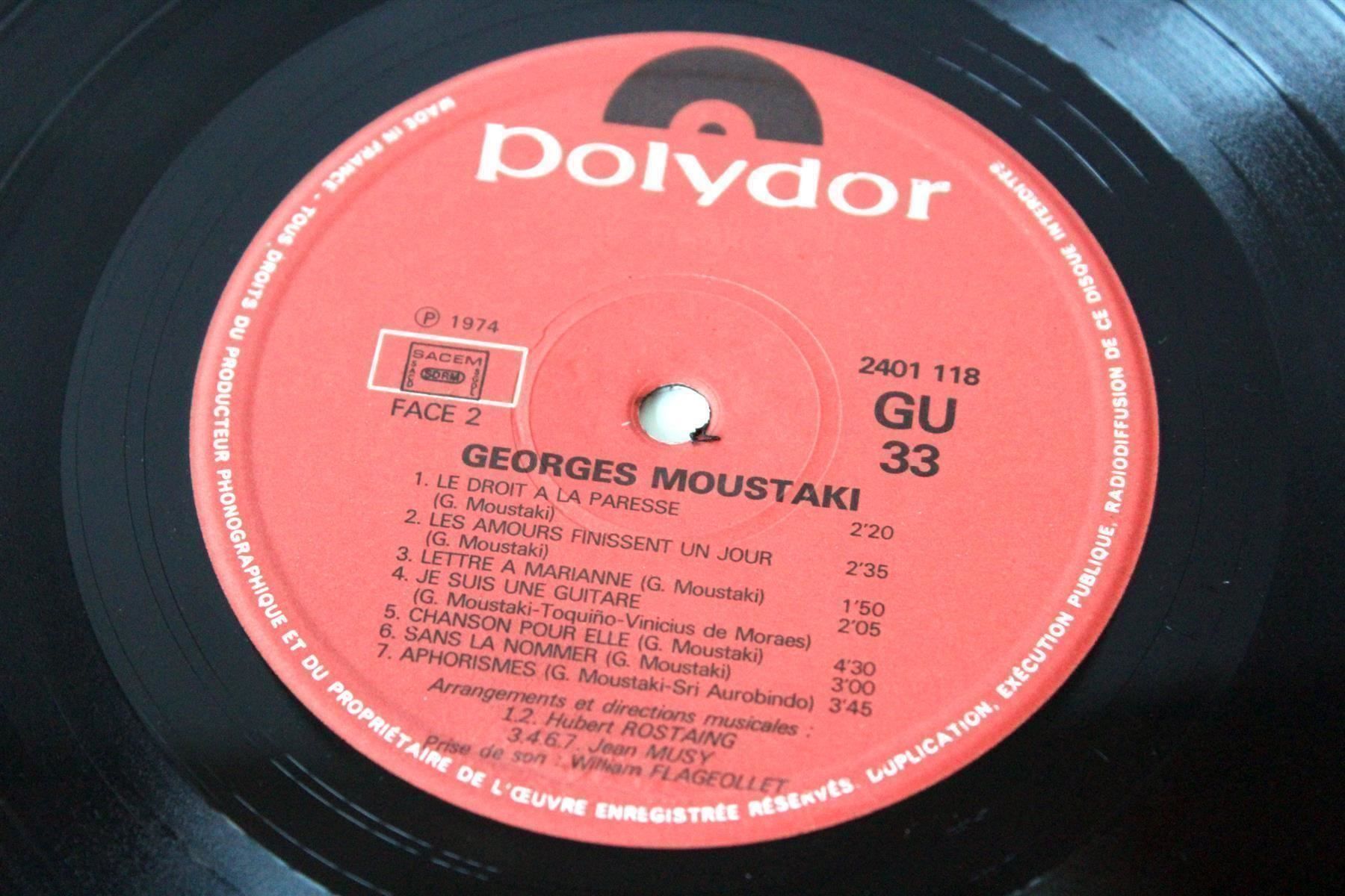 Dischi in vinile: GEORGES MOUSTAKI: Moustaki – Usato da Bern venduto da vinyl-heaven 6