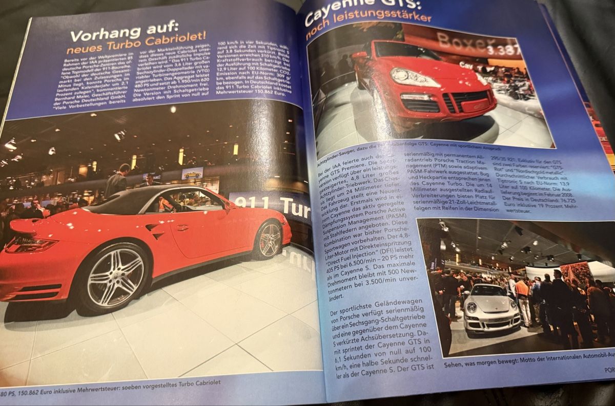 Zeitschriften & Magazine: Porsche Scene- 11/2007 – Gebraucht aus hunzenschwil von Oldipark 7