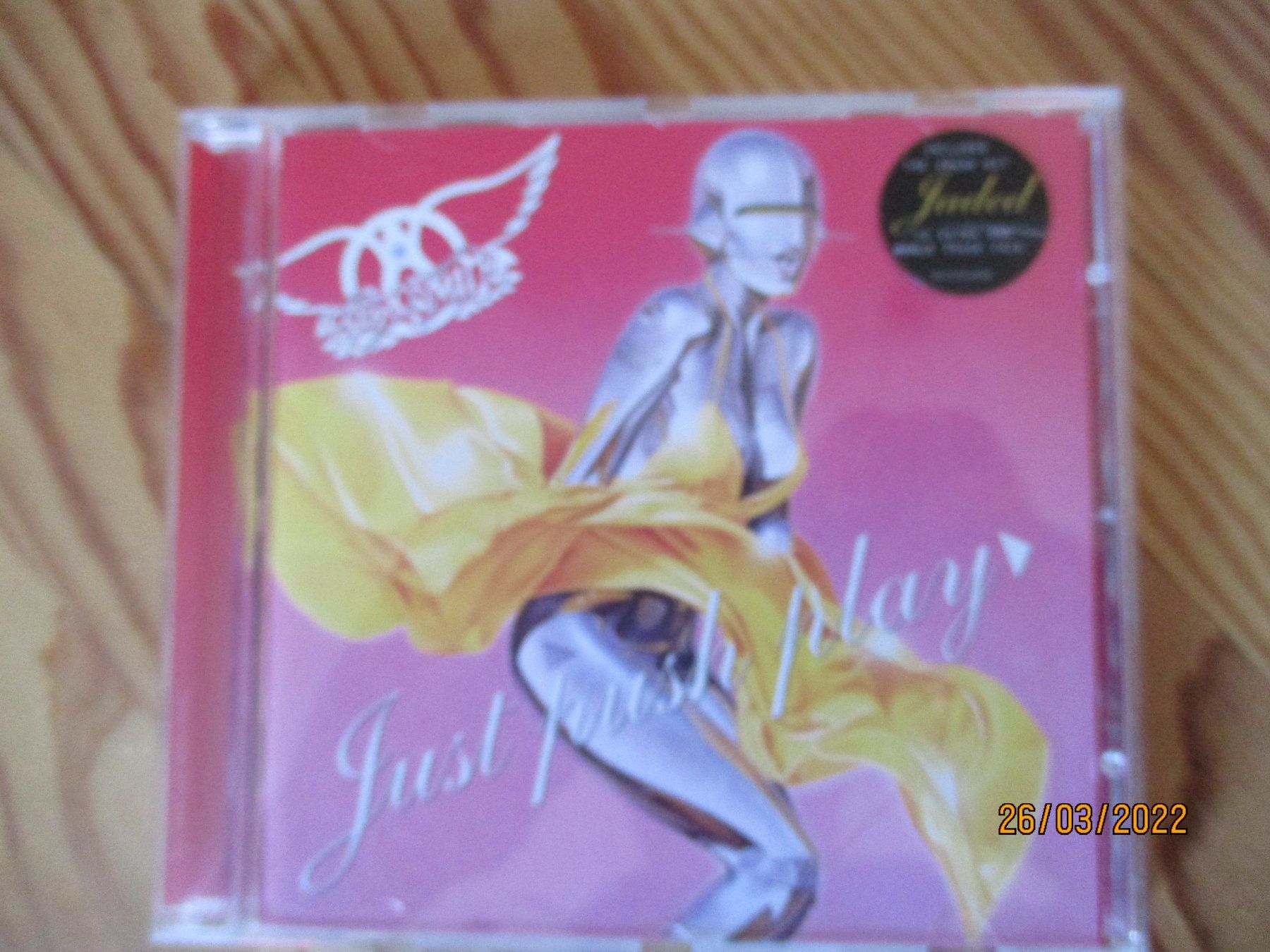 CD: Aerosmith --  Just Push Play – Usato da Liestal venduto da Disc-Point