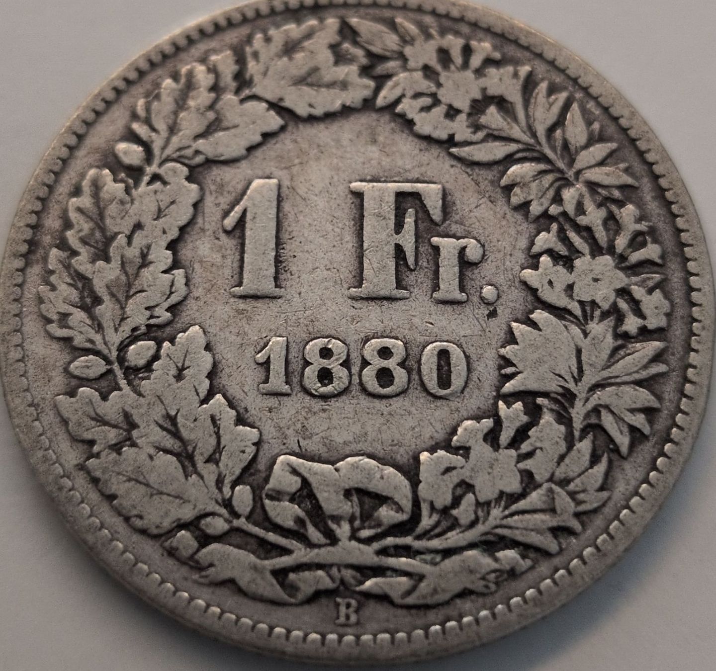 Tutti le monete: 1 Fr. 1880 Muenze – Usato da Worblaufen venduto da Ssjaeggi