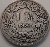 1 Fr. 1880 Muenze