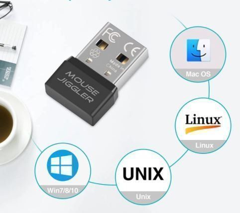 Chiavette USB: USB Jiggler Mouse Mover Maus Simulator – Nuovo e nell'imballaggio originale da Bellach venduto da vektor8 4