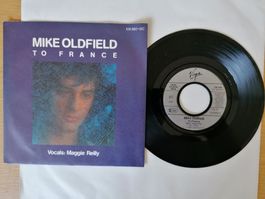 Mike Oldfield -- To France 7 Zoll Vinyl