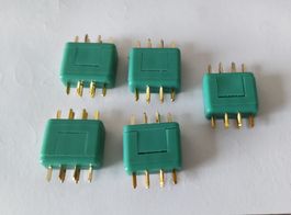 MPX 6 Pol Stecker & Kupplungsset mit 5 Stück