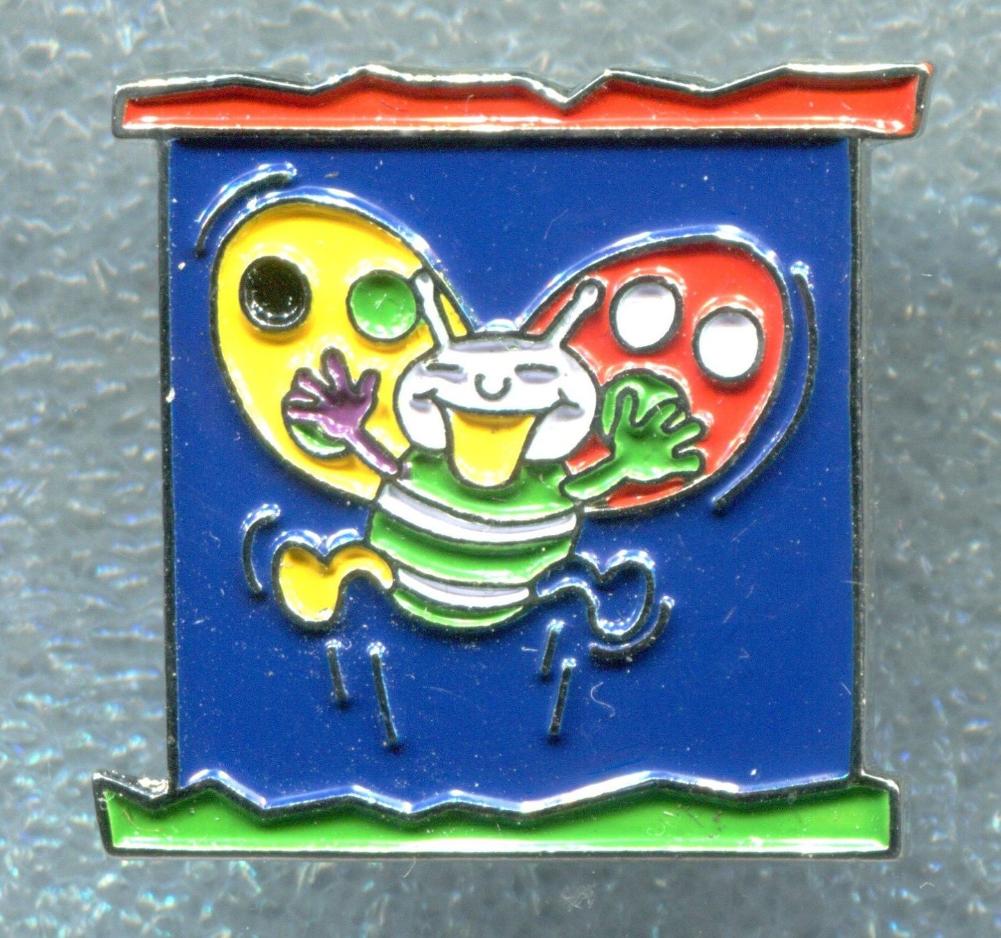Placchette & Badge: BLICK  Gemälde  blau – Usato da Winterthur venduto da Sammleroase