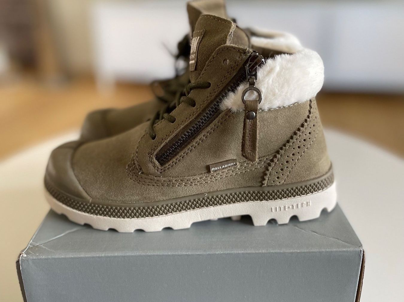 Palladium Scarpe da uomo: NEU! Palladium Boots Gr.30 echtes Leder – Nuovo e nell'imballaggio originale da Felben-Wellhausen venduto da begean 4