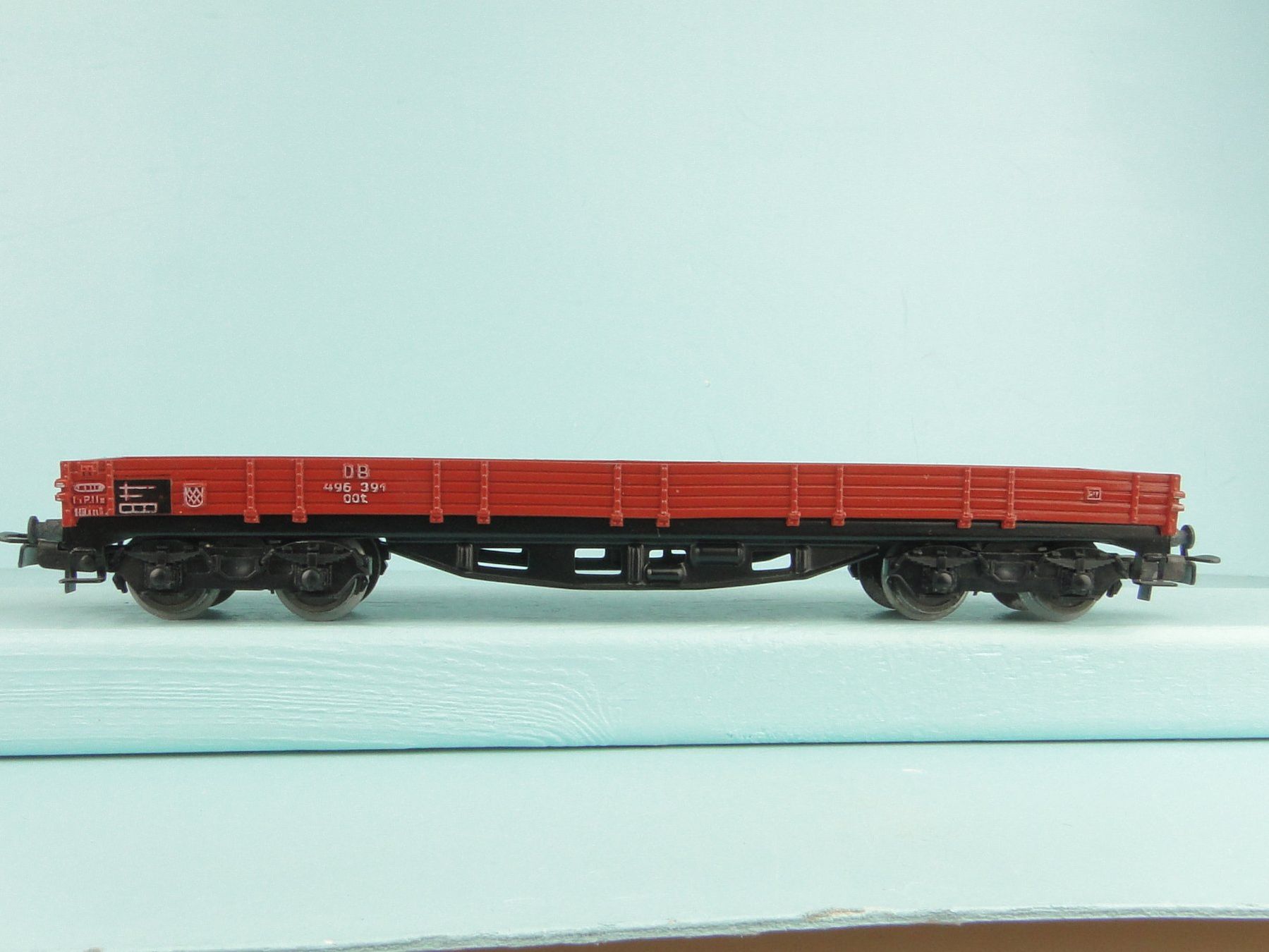 Märklin Modellini di ferrovie: Märklin 4514 Flachwagen – Usato da Bülach venduto da cann11 2