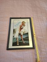 Marilyn Monroe Spiegelbild im Rahmen, Vintage Deko