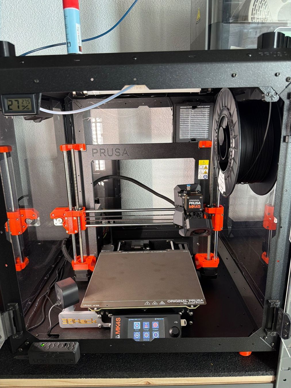 Prusa Stampanti 3D: Prusa MK4s avec Enclosure et accessoires – Usato da Delémont venduto da SeidBen