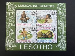 Lesotho 1975 Music/Musical Instruments gest. (D739)