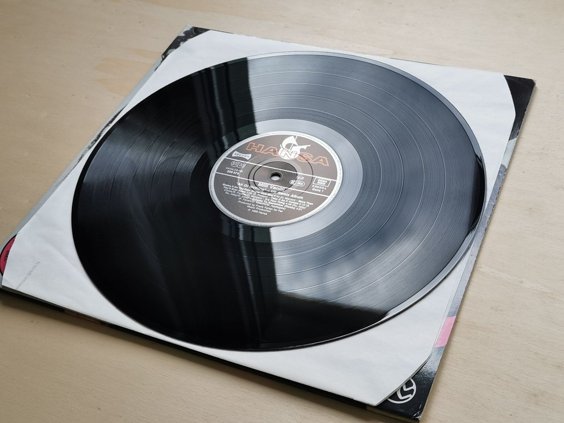 Dischi in vinile: Milli Vanilli - All Or Nothing EU 89 – Usato da Ebikon venduto da kisuM 7