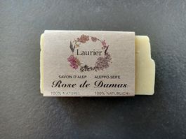 Seife Rose de Damas Laurier 100% Naturale neu