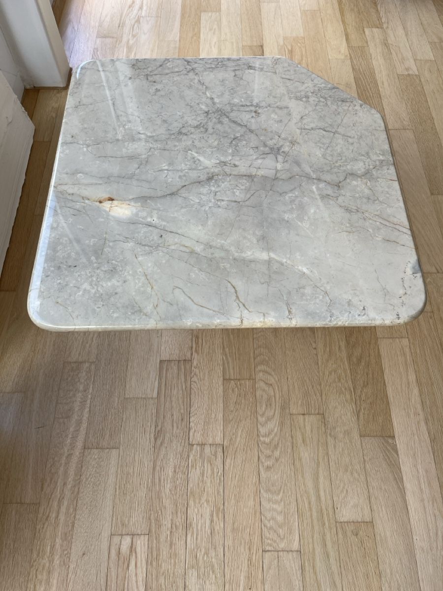 Tavoli: Vintage Marmortisch Couchtisch mit Sockel – Usato da Anglikon venduto da ste_t2gx 1