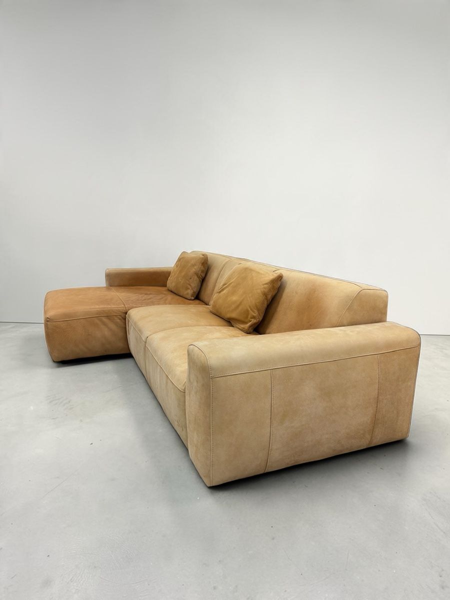 Sofas: Ecksofa, Vollanilinleder, Camel/Cognac – D'occasion à Bachenbülach par Sofalab.swiss 2