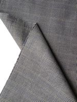 Anzug Stoff Baumwolle Elastan gewoben 1.75x1.50m blu gris