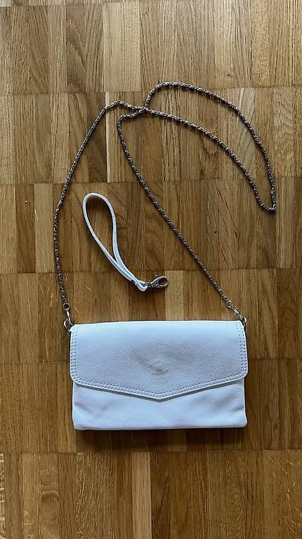 Taschen für Damen: Clutch / Umhängetasche weiss – Gebraucht aus Basel von R__Mueller
