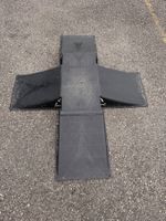 Rampe de saut 4-en-1 HUDORA – BMX, Trottinette, Skate & Roll