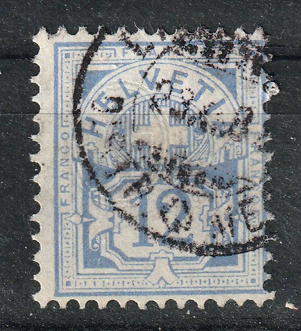 Tutti i francobolli: 1882 Ziffermuster ZNr. 56 – Usato da Arlesheim venduto da gaugi43