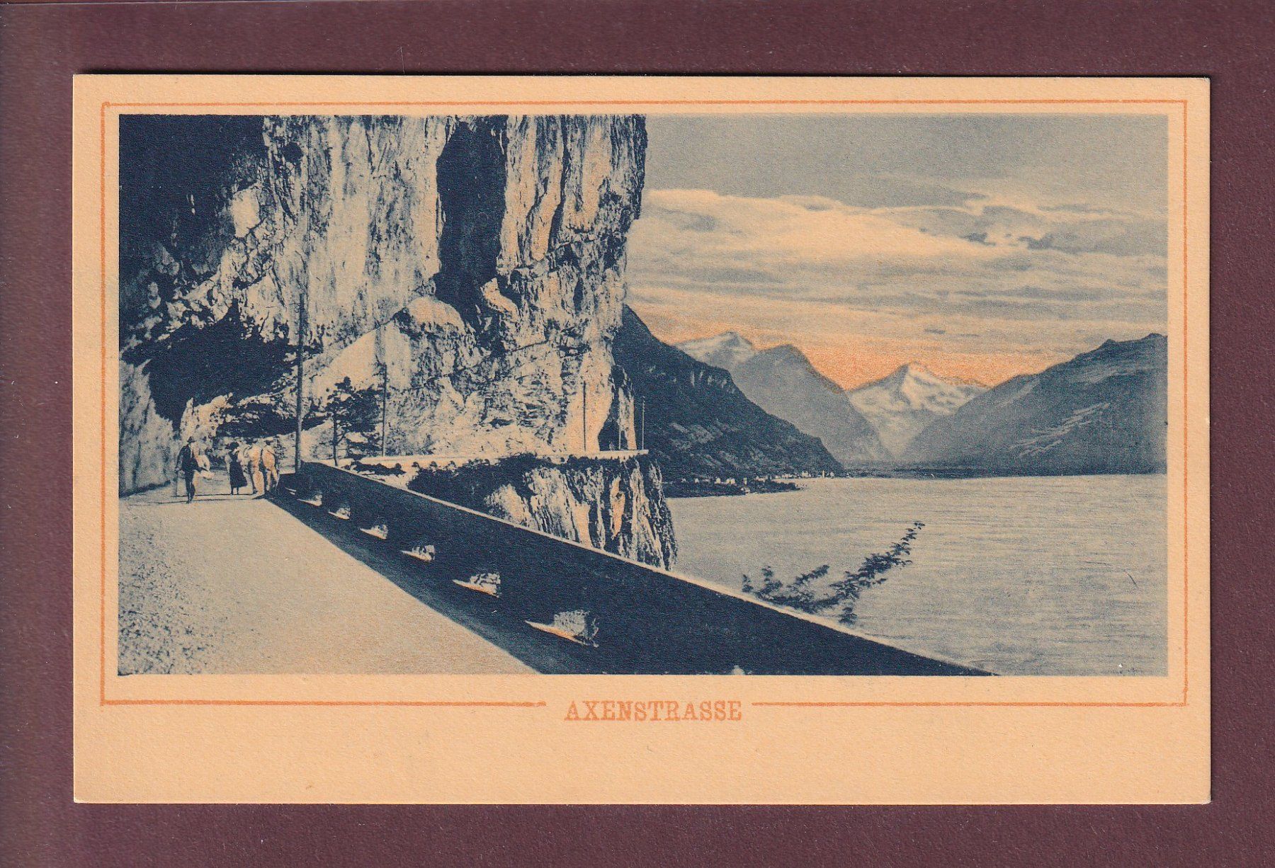 Cartes postales: AXENSTRASSE - Leute – D'occasion à Pully par nicecards