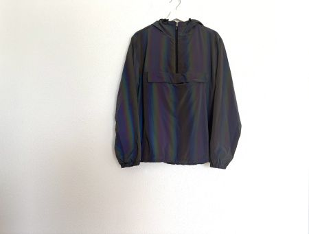 Sportjacke Jacke Kängurutasche fluoreszierend (Neon) Gr.M