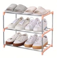 Étagère à chaussures empilable à 3 niveaux
