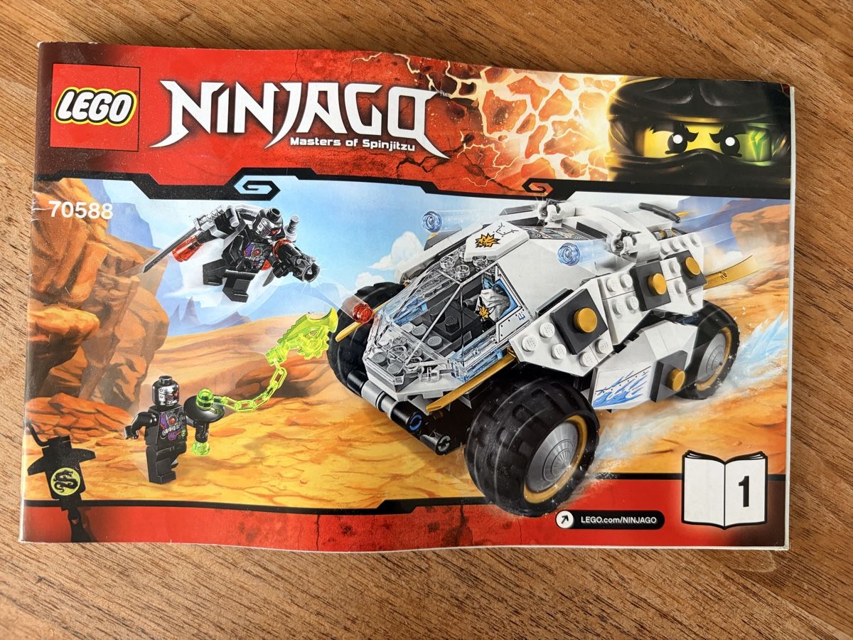 Lego Giocattoli: Lego Ninjago 70588 - TITAN NINJAMOBIL – Usato da Zürich venduto da Ayura06
