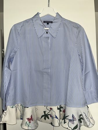 TOMMY HILFIGER Bluse blau UK 6 / EU 34