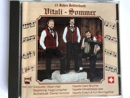 Original CD: 15 Jahre Jodlerduett Vitali-Sommer, Top!