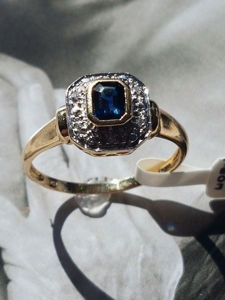 Bagues: Moderner 18 Kt. Goldring mit 6 Diamanten – Neuf (Voir description) à Unterägeri par Altgoldschmuck 3
