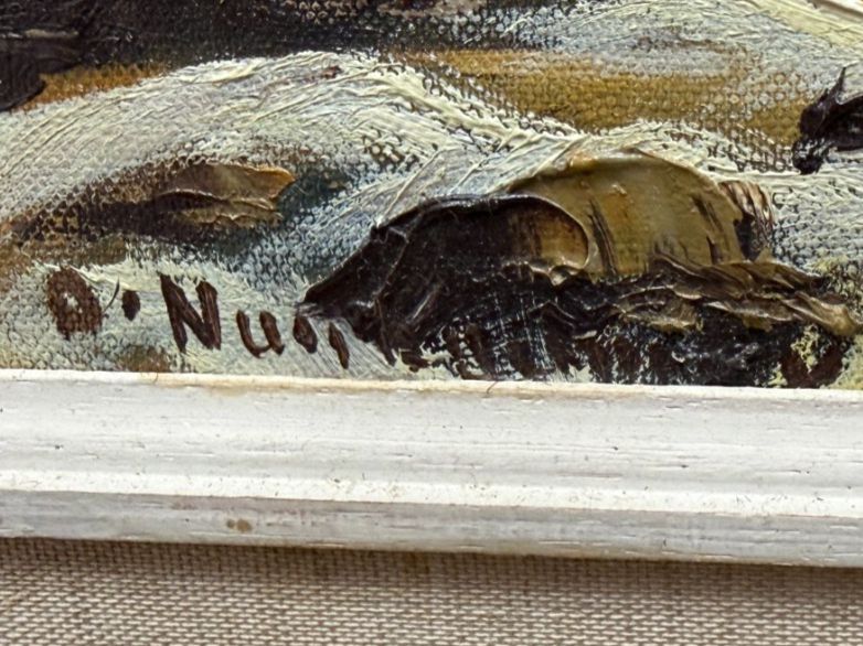 Dipinti: Wunderschönes Alpenbild von Otto Nussbaumer aus Bern – Usato da Steinhausen venduto da ZeitreiseBrocki 7