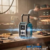🔊 Makita Baustellenradio DMR115 DAB+, Bluetooth