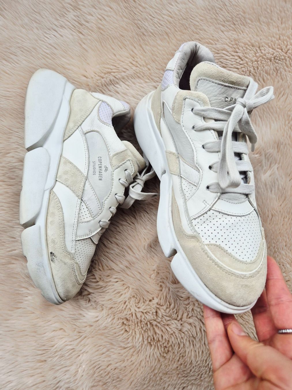 Copenhagen Scarpe da donna: COPENHAGEN STUDIOS SNEAKER SCHUHE 39 LEDER SCHNÜRER TOP – Usato da Elsau venduto da the-colorful-side 7