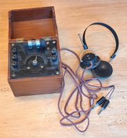 Dioden-Radio "Lumophon" mit Kopfhörer "Telefunken"
