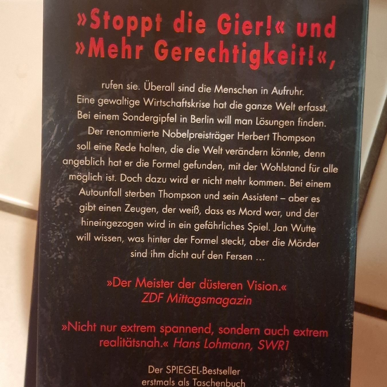 Libri: Marc Elsberg Thriller-Set: Blackout, Zero, Gier, Helix – Usato da Spreitenbach venduto da Laloca8 2