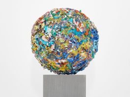 Beautiful Important sculpture / skulptur on metal base