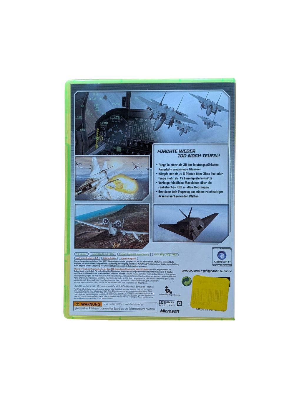 Microsoft Giochi: Over G Fighters Xbox 360 – Usato da Domat/Ems venduto da IsseldorsShop 1