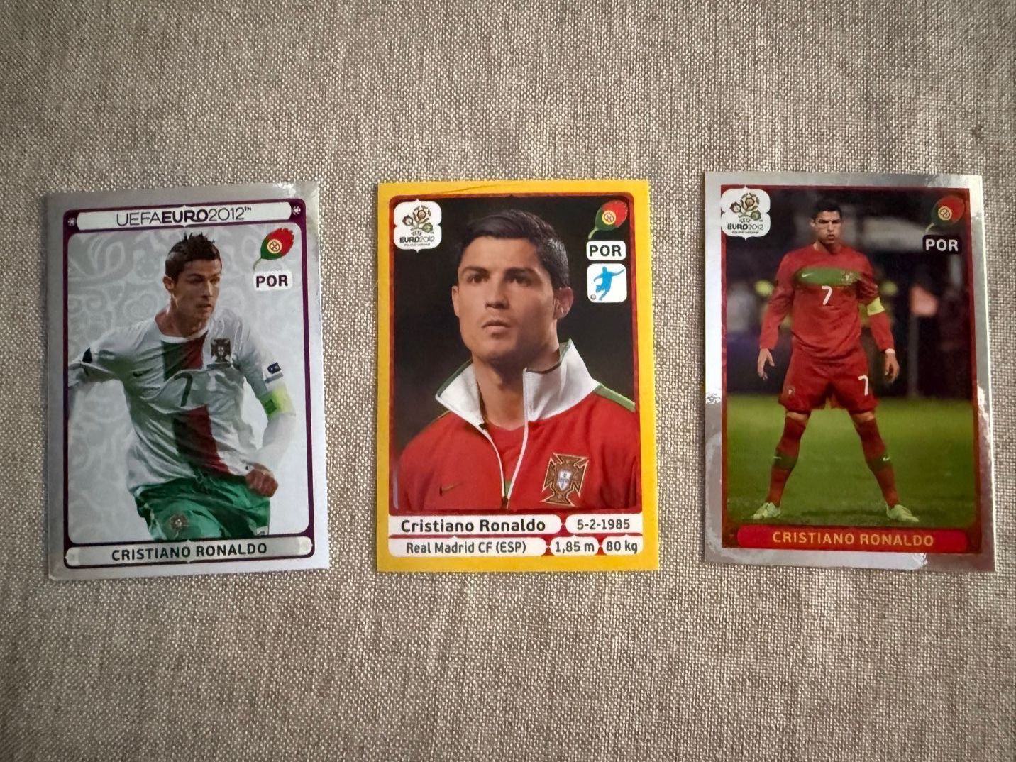 Panini Carte collezionabili: Panini EURO 2012 / 3 RONALDO – Nuovo (secondo la descrizione) da Confignon venduto da minos30