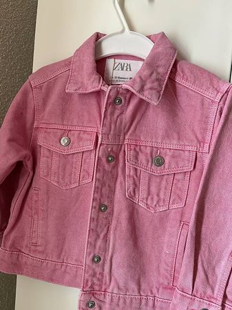 Jeansjacke pink 86 ZARA