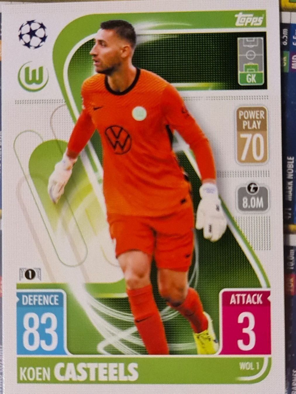 Topps Sammelbilder & Trading cards: Topps Match Attax WOL 1 – Gebraucht aus Dintikon von Prime-shop