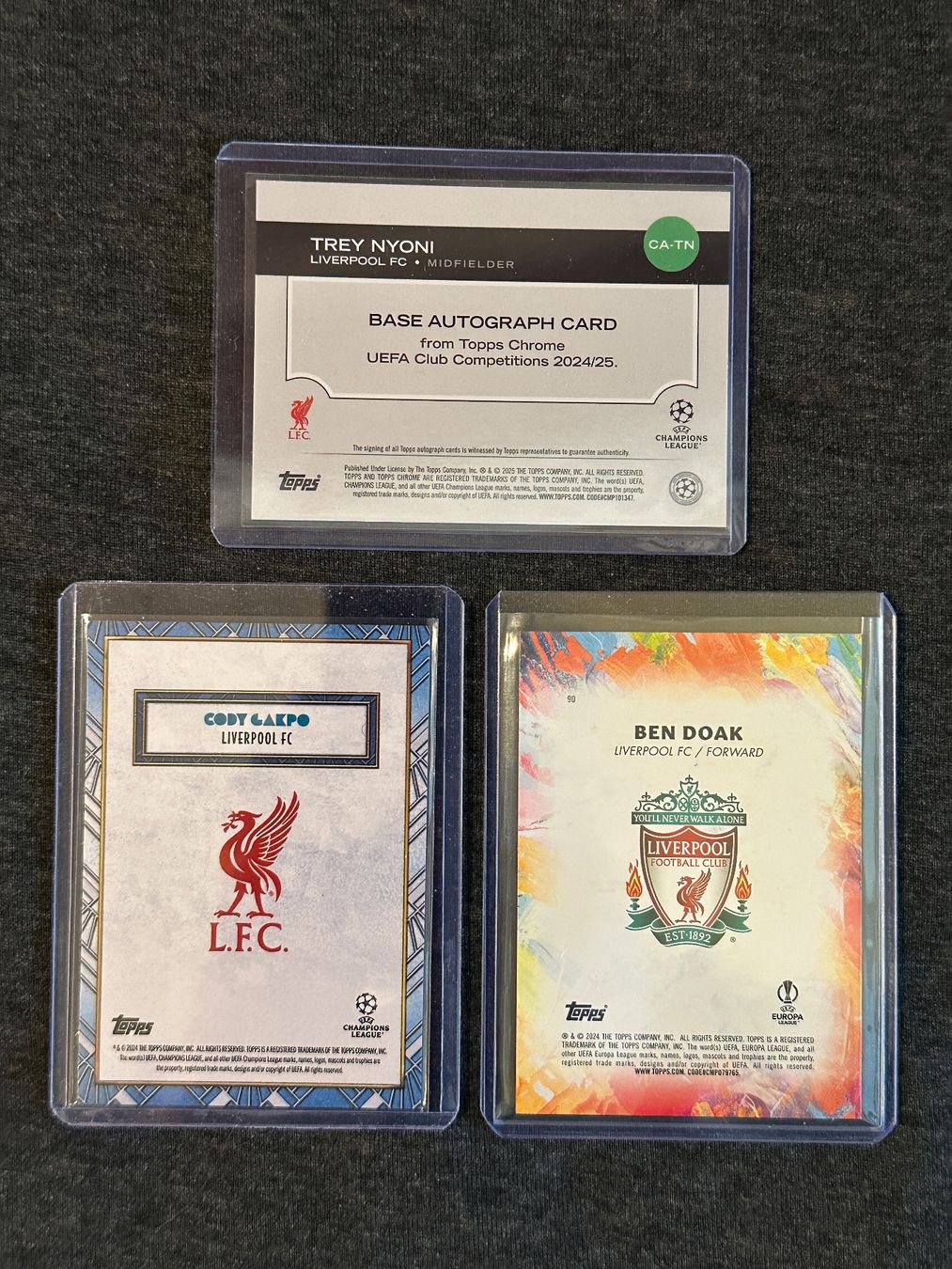 Topps Carte collezionabili: LIVERPOOL FC SAMMLUNG – Nuovo (secondo la descrizione) da Binz venduto da Cediboy 4