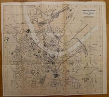Übersichtsplan der Stadt Basel 1900