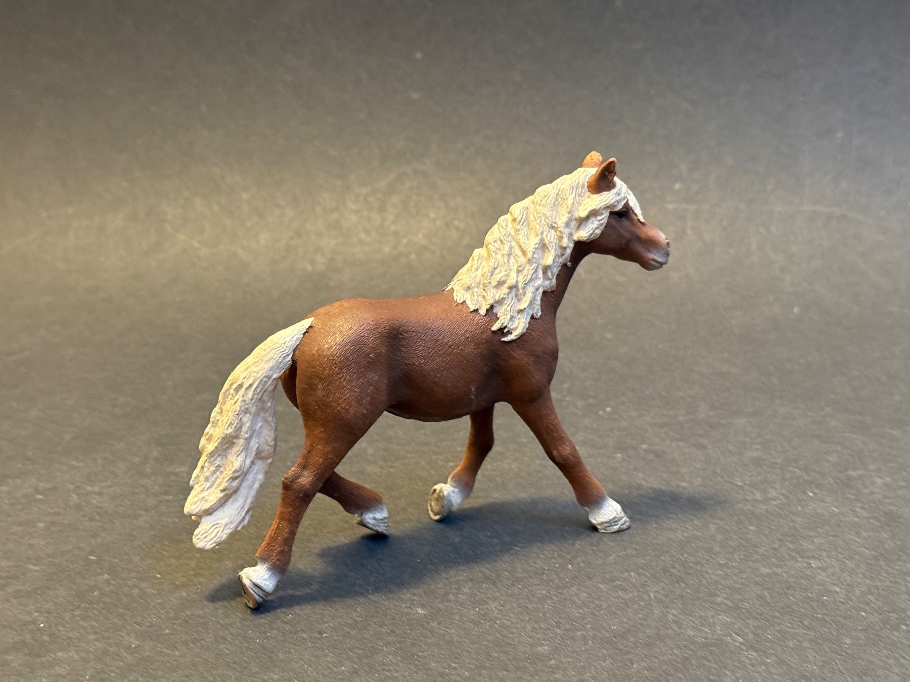 Schleich Statuette: Schleich 13813 Haflinger Hengst Pferd – Usato da Ennetbaden venduto da mapa05 2