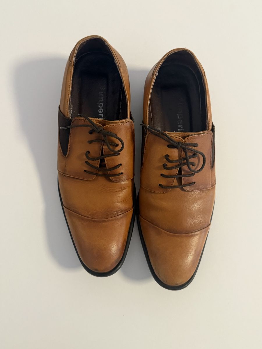 Herrenschuhe: Braune Herren Schuhe, Grösse 39 – Gebraucht aus Basel von Andra44 1
